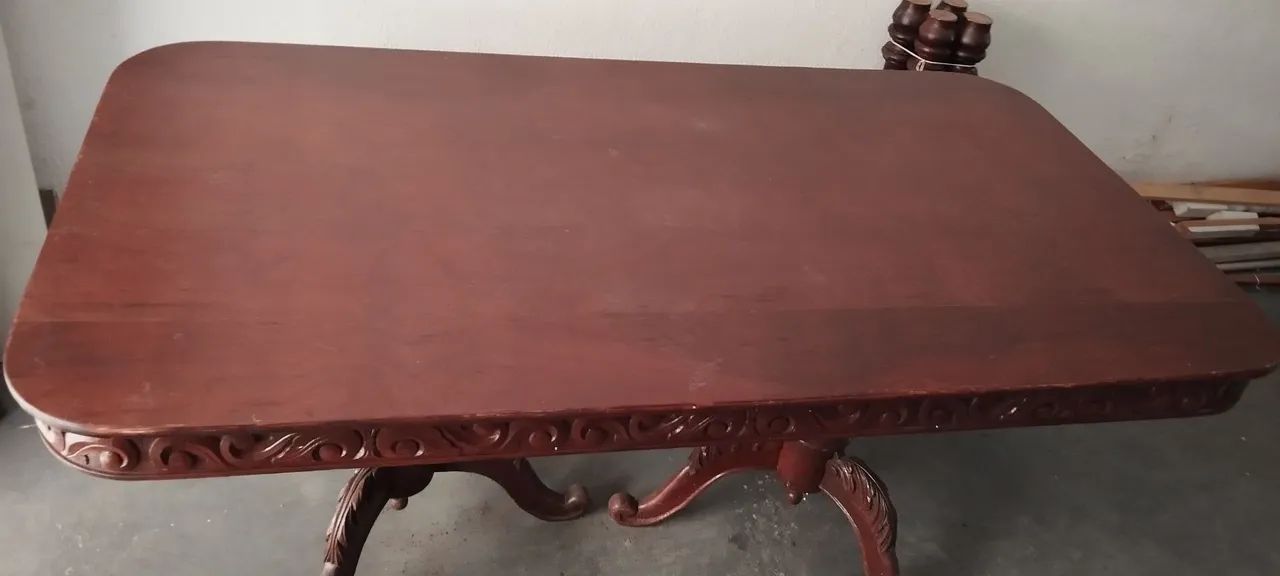 Mesa estilo colonial retangular  - Foto 5