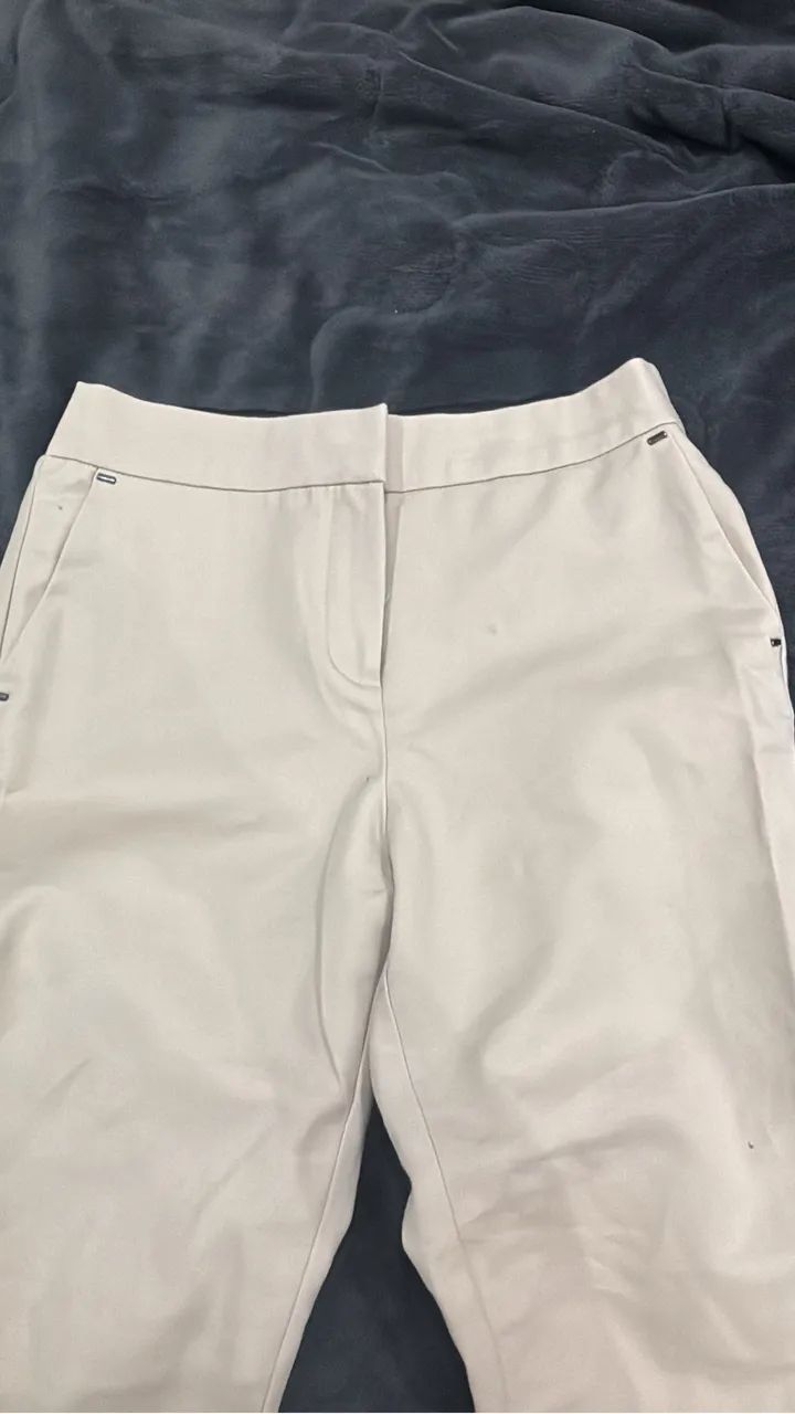 CALÇA CORTELLE BASIC ORIGINAL | TAM M 38/40 | Cigarrete Bege R$110 - Foto 3
