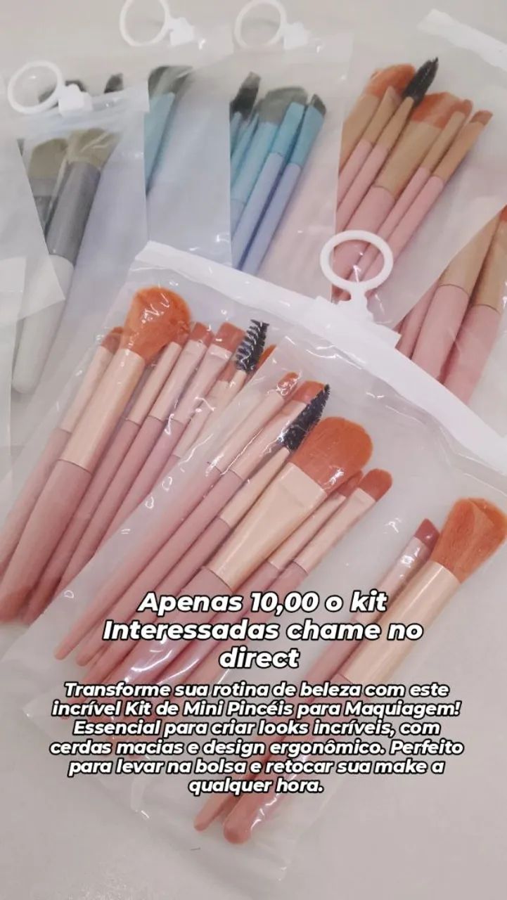 Mini pincéis para Make  - Foto 3