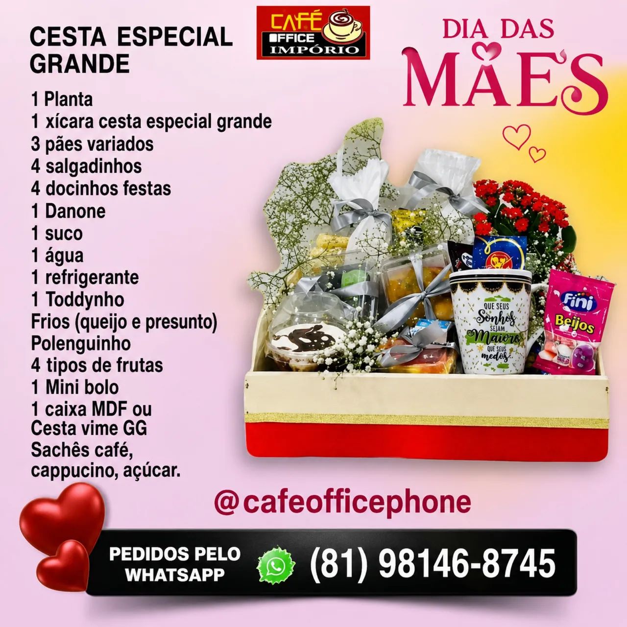 CESTAS DE CAFÉ DA MANHÃ - DIA DAS MÃES ? - Foto 4