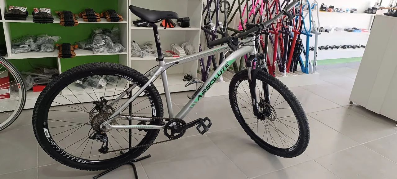 Bicicleta aro 29 cinza