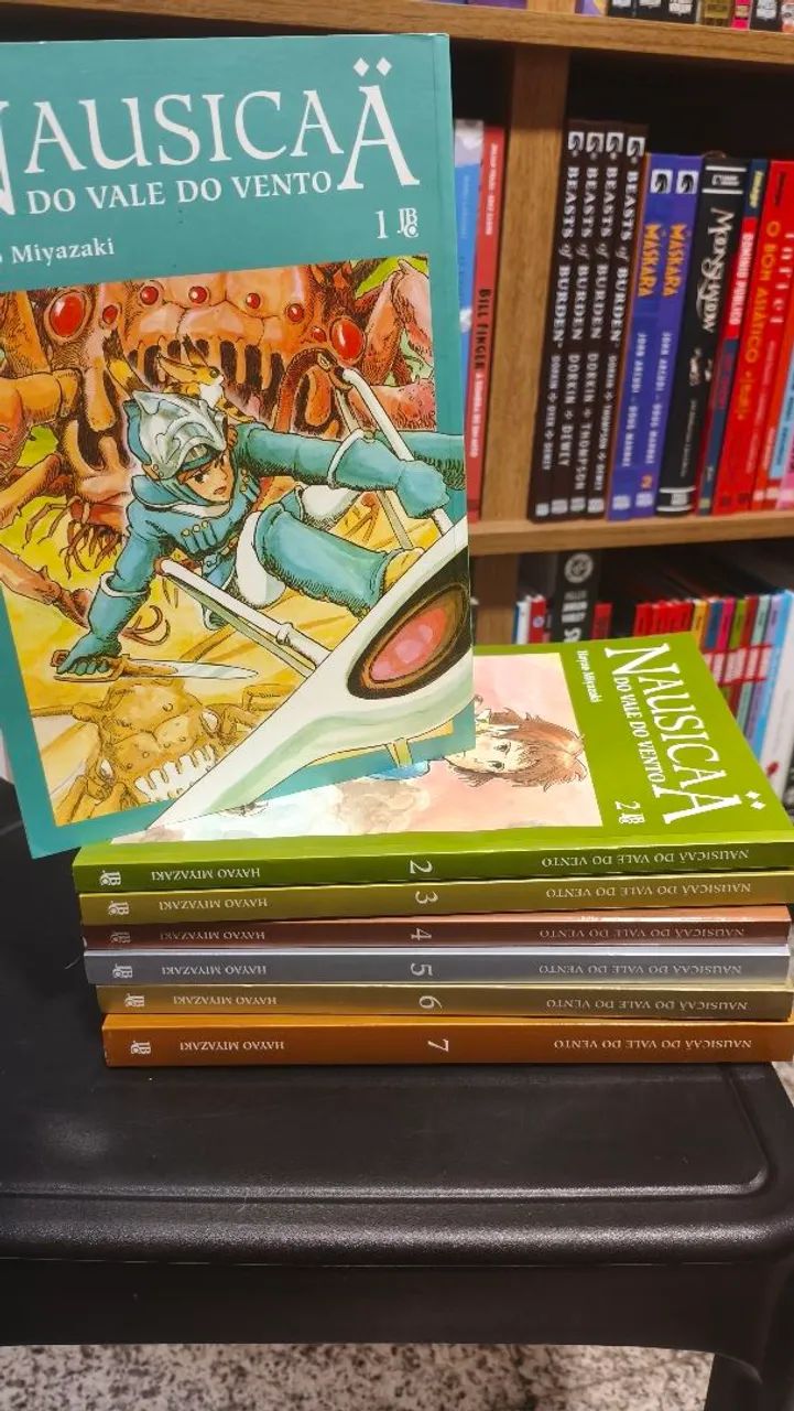 Coleção completa Nausicaa - JBC (7 vol)