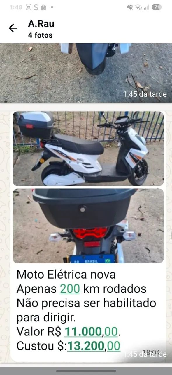 Moto Elétrica filé * - Foto 3