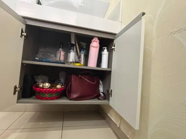 Pia com bancada, torneira e armário - MDF - Palmas - Foto 4