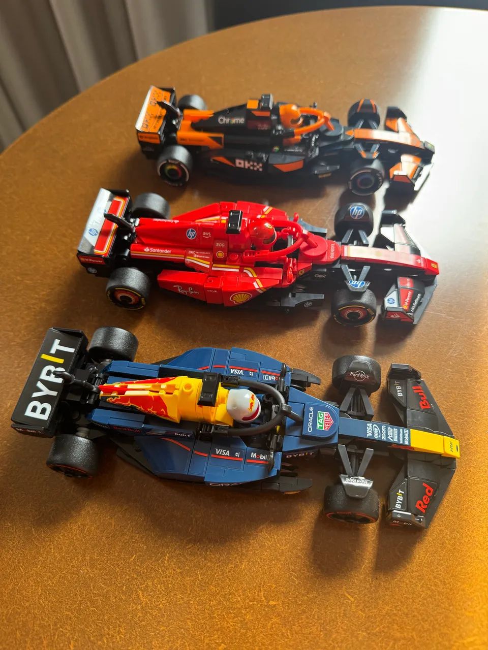 3 Legos Speed Champion F1 