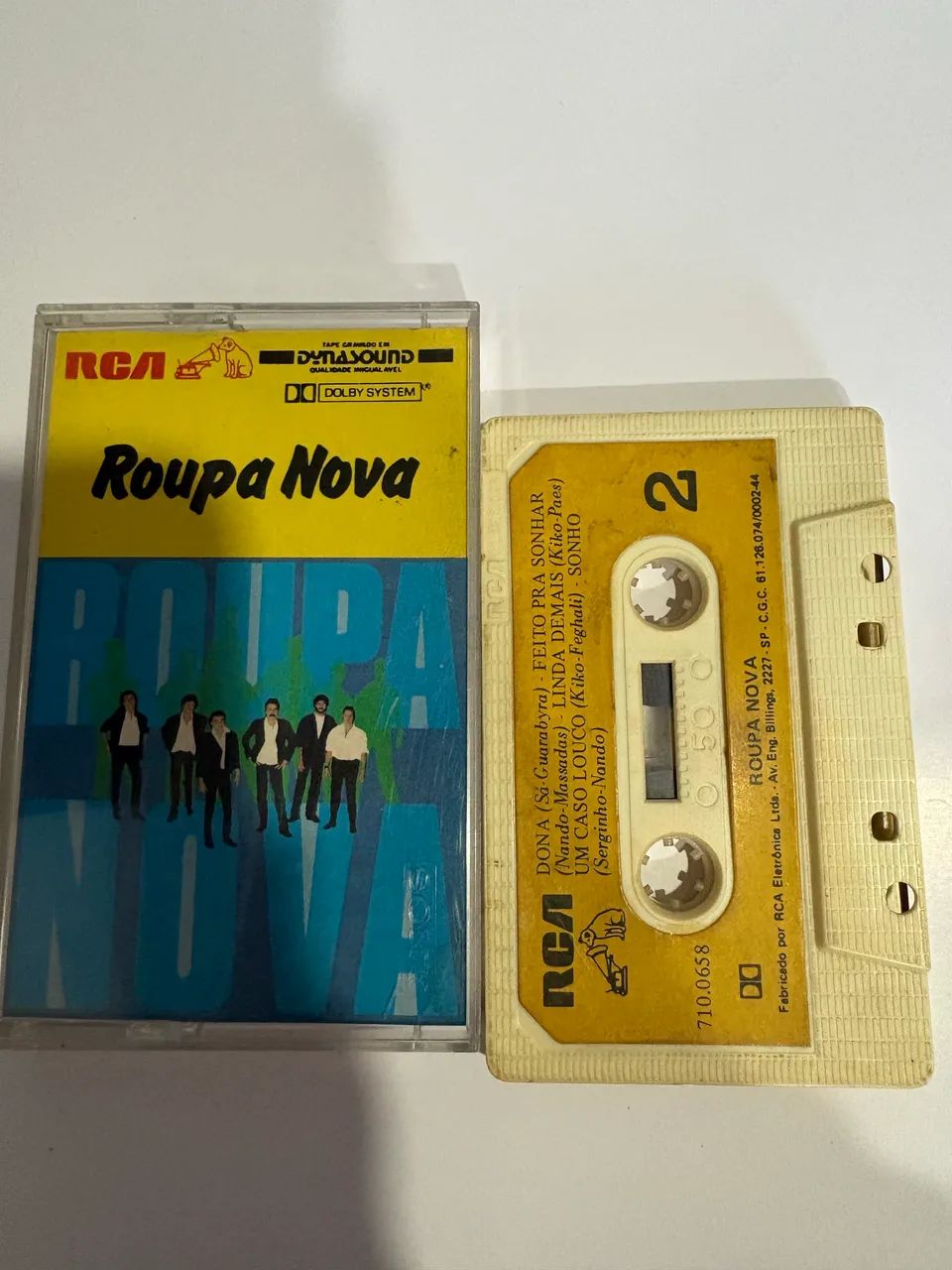 Fita K7 - Roupa Nova 1985 Estandar (usado) (Usado)