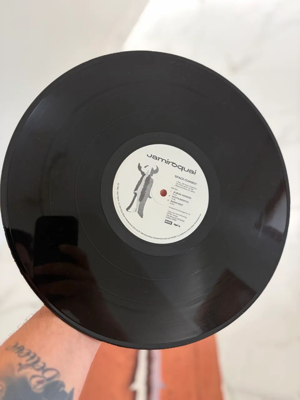 Jamiroquai - Space Cowboy LP Vinil Acid Jazz Clássico 90s AUTOGRAFADO - Foto 4