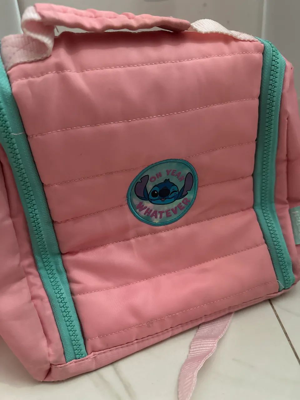 Mochila e Lancheira infantil Stitch - Foto 2
