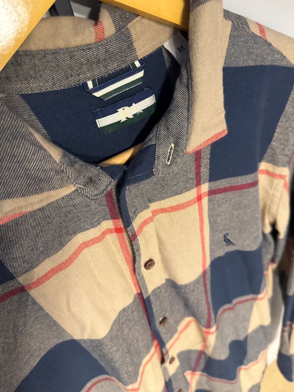 Camisa reserva xadrez  - Foto 3