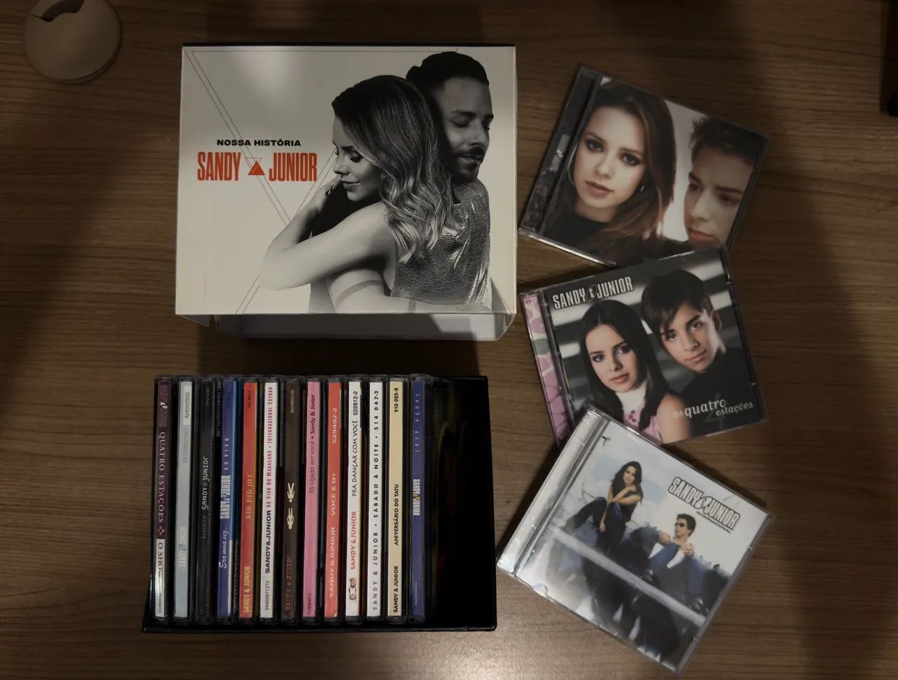Box 16 CDs - Sandy & Junior | Nossa História