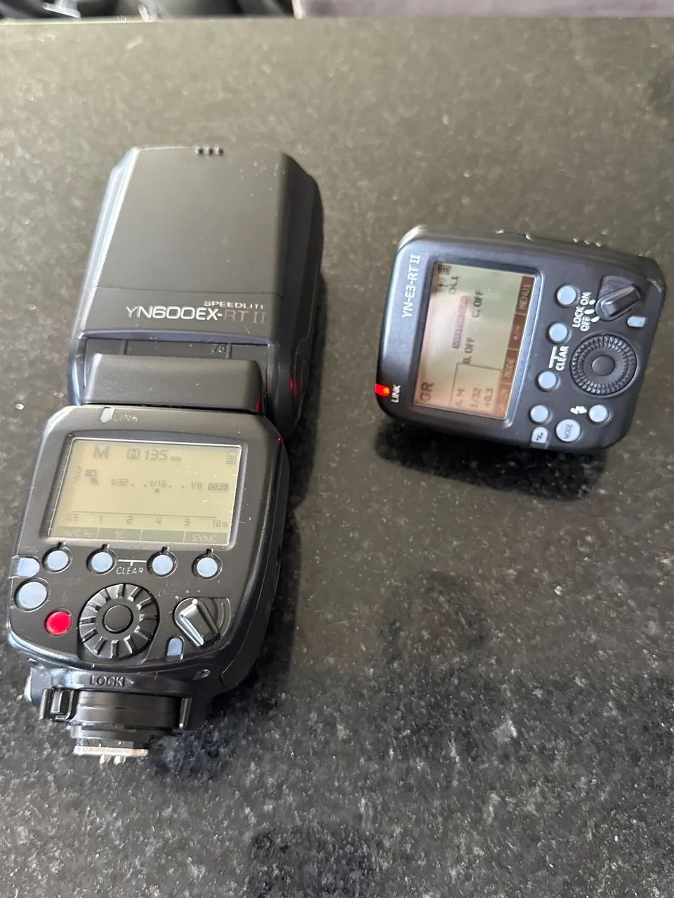 Flash pra Canon YN600EX- RT II + radio flash