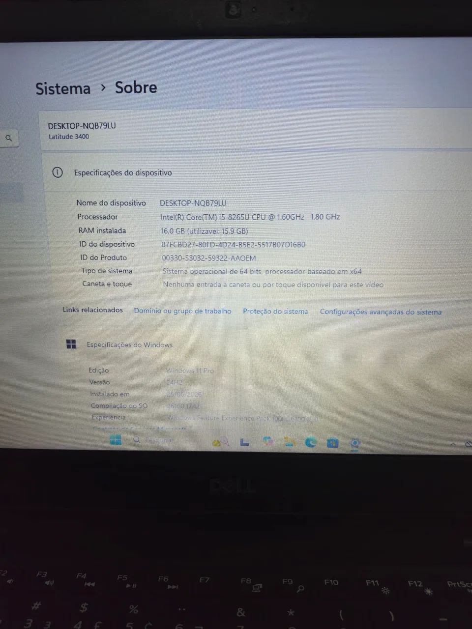 Dell 3400 - i5 - 16GB RAM - SSD 256 - Foto 3