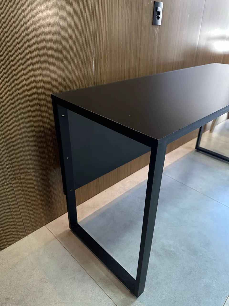 Mesa Escrivaninha Industrial preta  - Foto 4