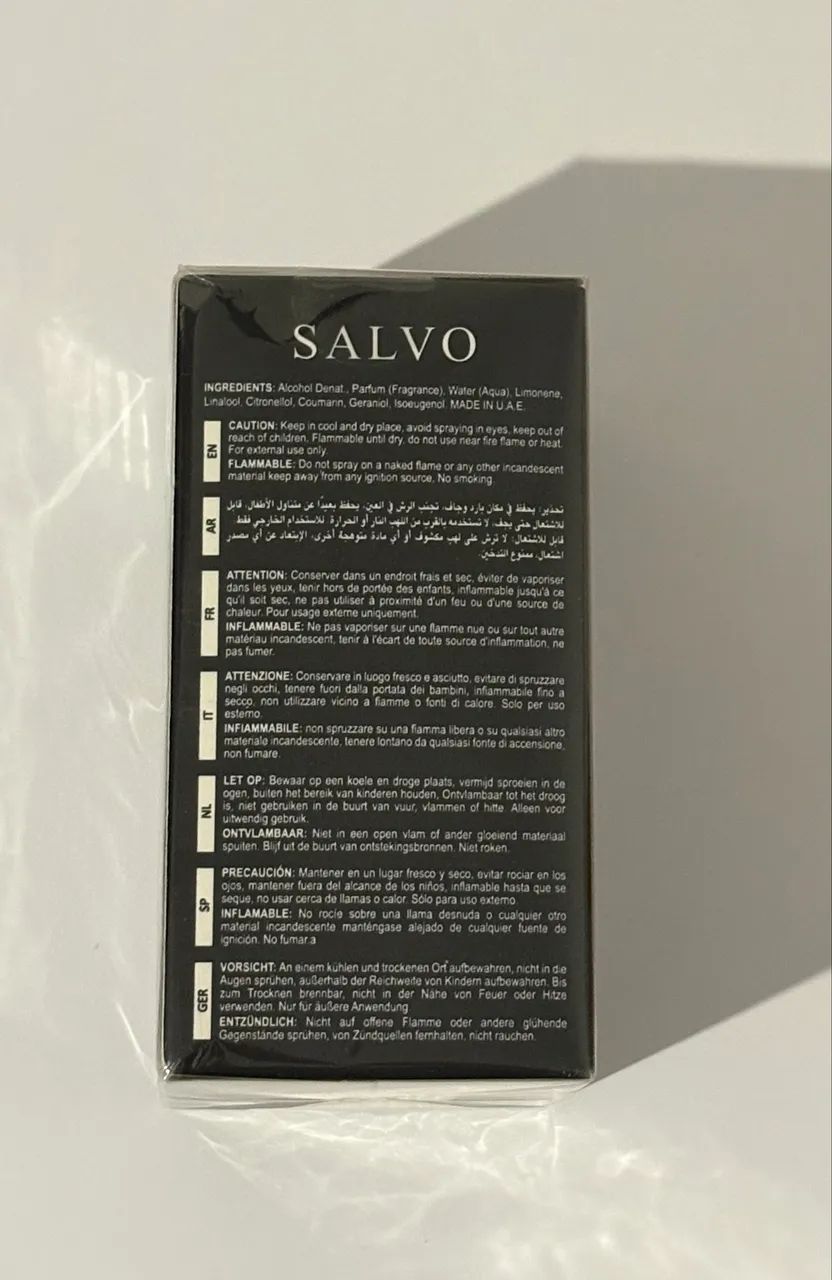 Perfume Salvo  Elixir 60ml - NOVO/LACRADO/ORIGINAL - Foto 3