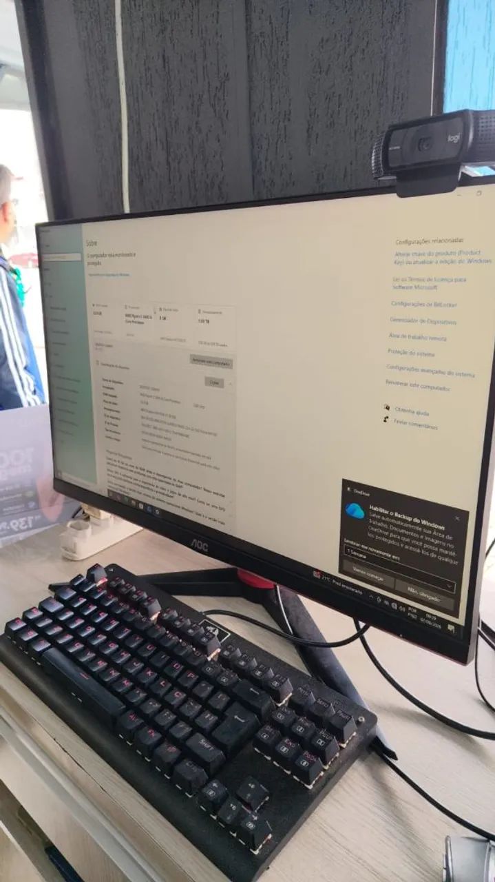 Monitor AOC 144hz