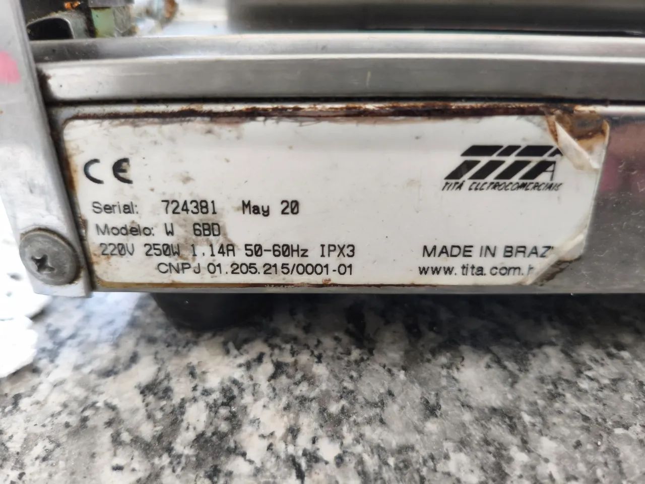 Estufa para Salgados Titã 6 Bandejas Vidro Curvo  - Foto 4