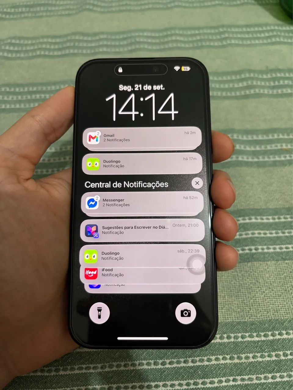 iPhone 15 Pro 128gb (Preto) - Foto 2