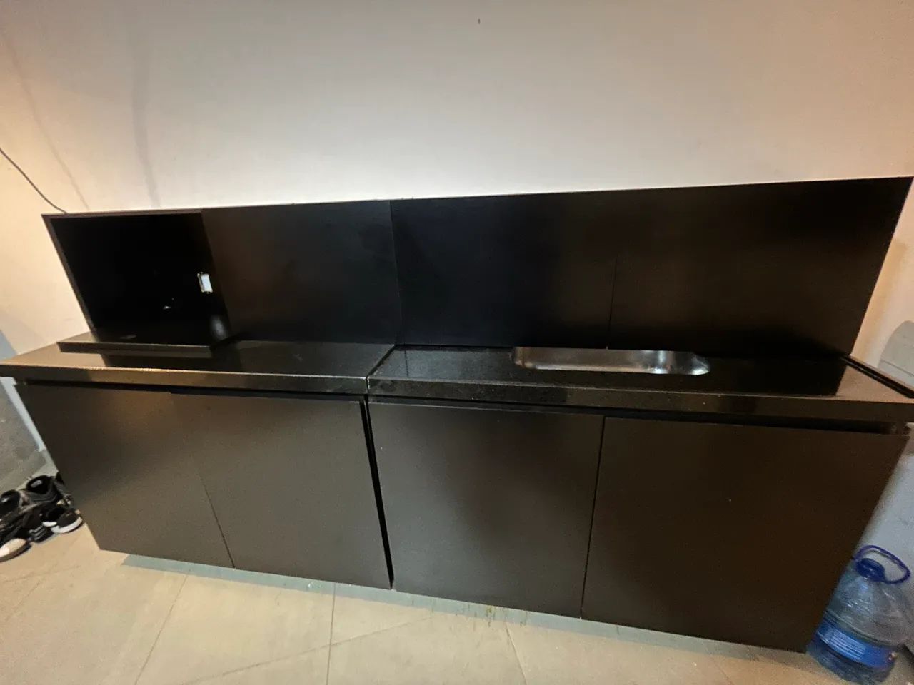 Armário em mdf e bancada em granito preto São Gabriel  - Foto 4