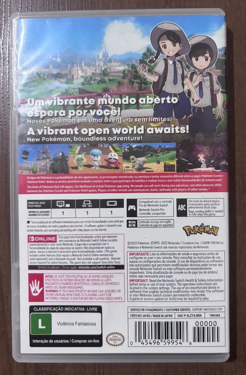 Pokémon Violet - Nintendo Switch - Foto 3