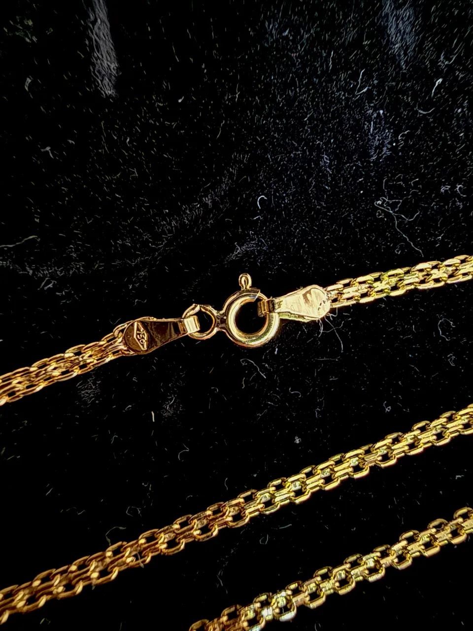 Corrente Ouro 18K Bismark preço de mercado dela passa dos 4 mil  - Foto 2