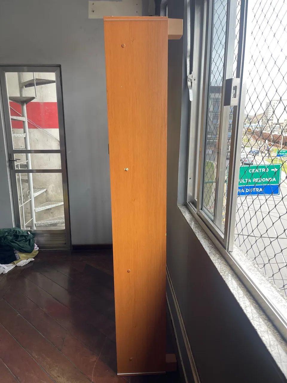 Cama de casal com estrado de madeira - usada - Foto 3