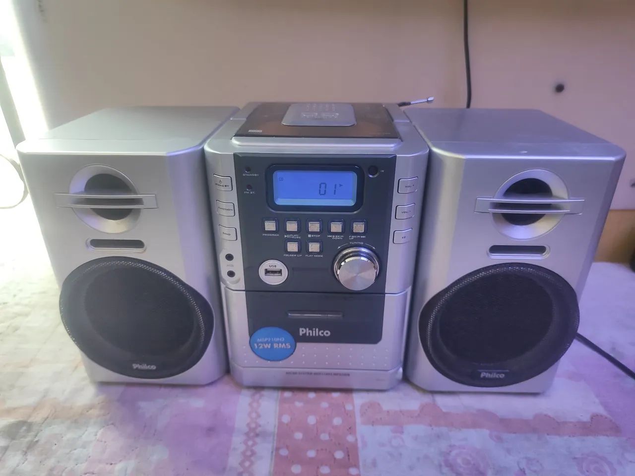 Rádio gravador Philco  - Foto 2