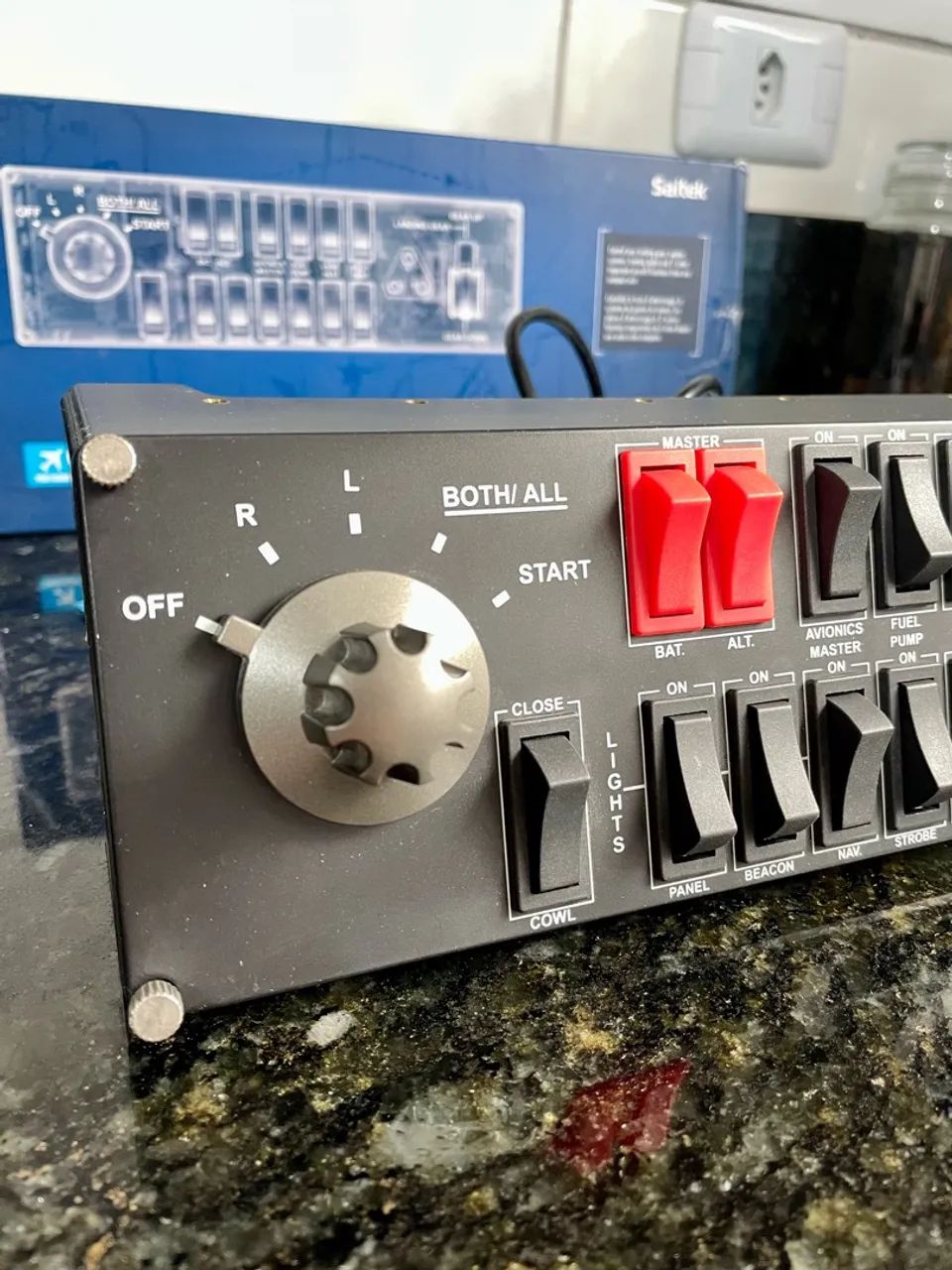 Pro Flight Switch Panel - Simulador Logitech/Saitek  - Foto 3