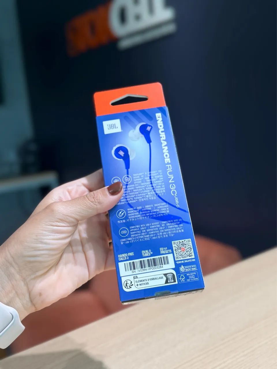 JBL Endurance Run 3C (USB-C) Novo Lacrado Garantia Loja Física  - Foto 3