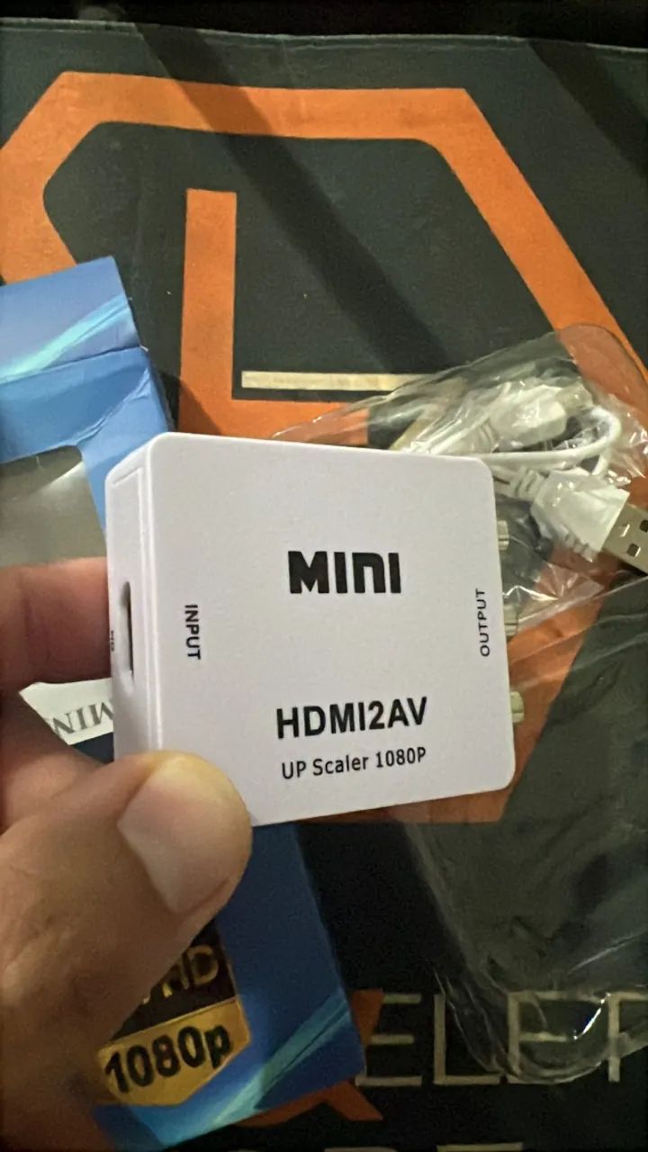 Adaptador para conversão Hdmi para AV Rca - Foto 4