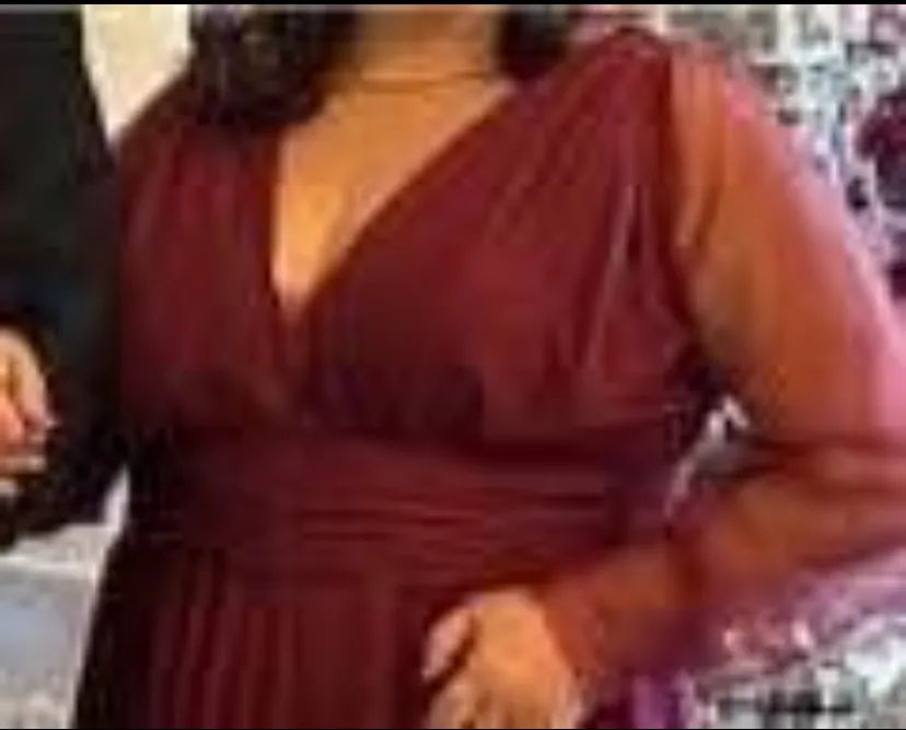 Vestido de festa cor Marsala - Foto 2