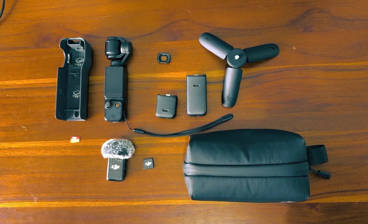 DJI Osmo Pocket 3 Creator Combo + Micro SD 256gb - Câmeras e
