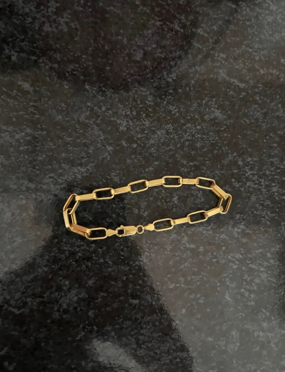 pulseira tijolinho em ouro 18k - Foto 3