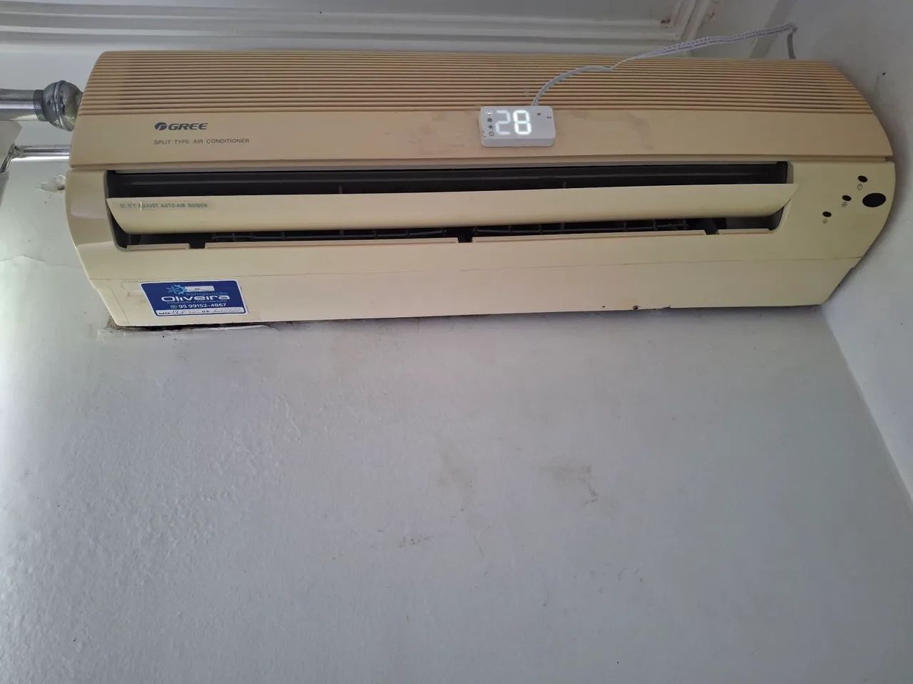 Central de ar de 12 mil bts 