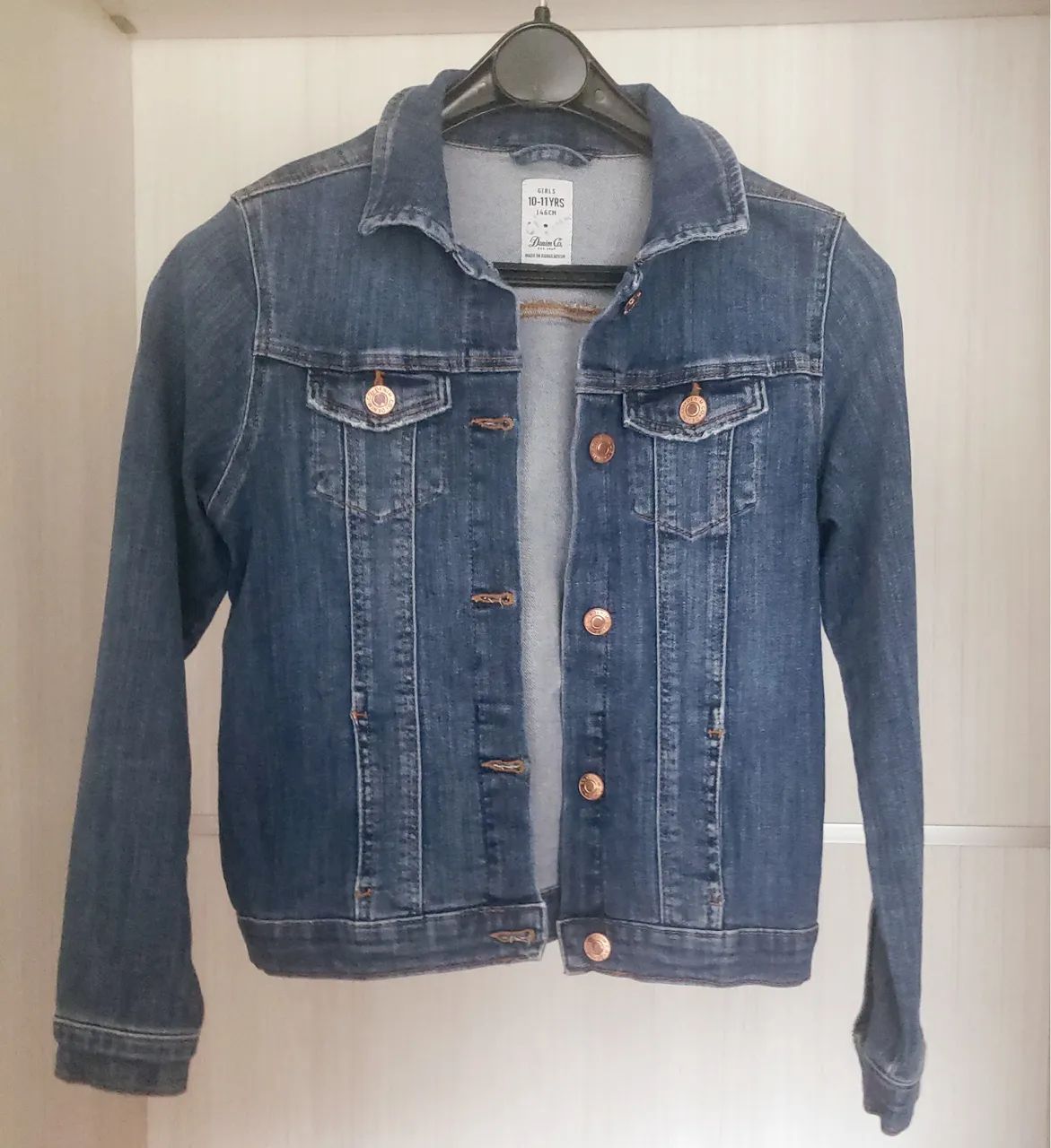 Jaqueta jeans infantil 