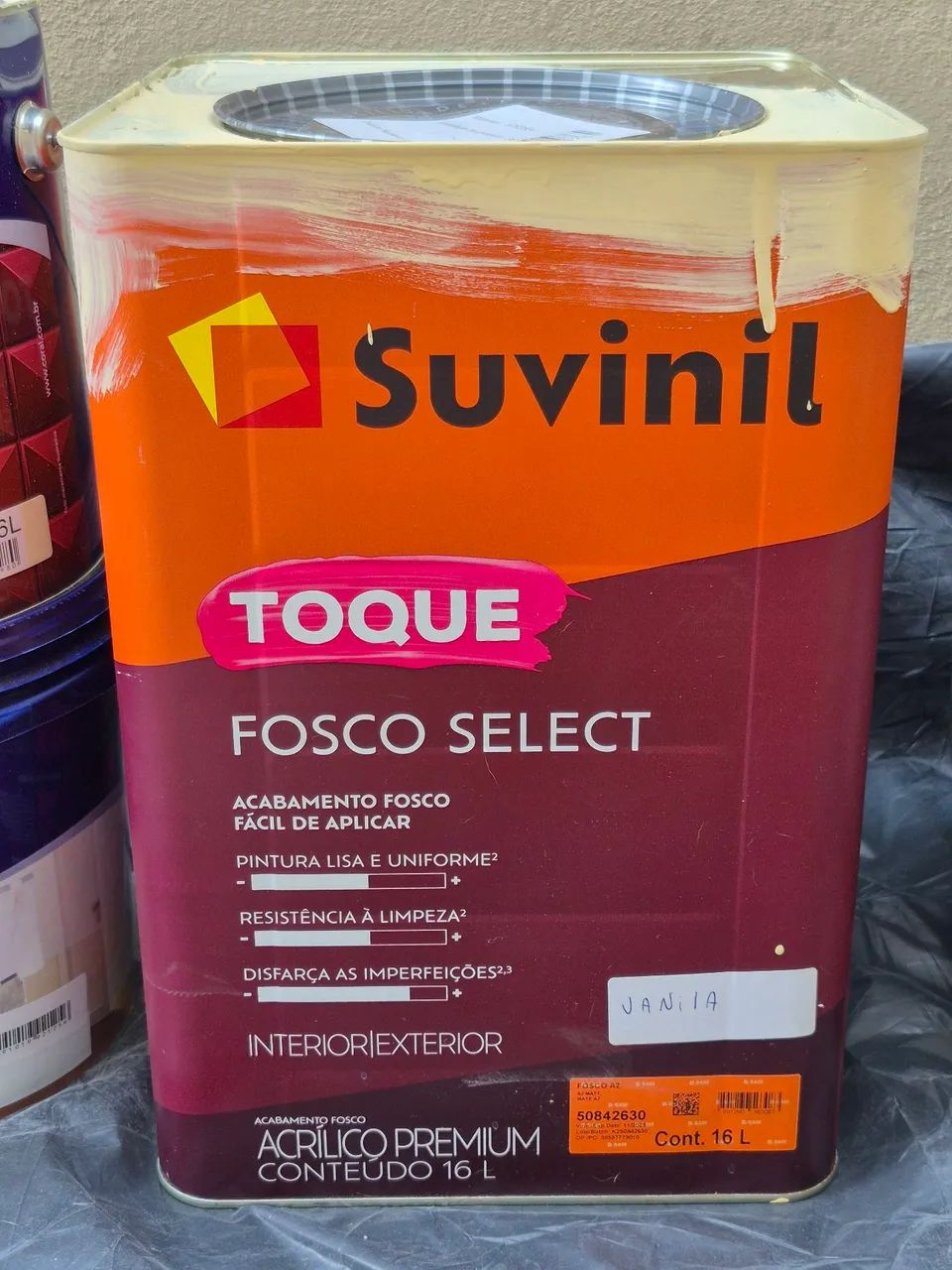 Tinta Suvinil cor Vanilla