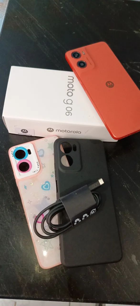 Moto g 06 128 completo 