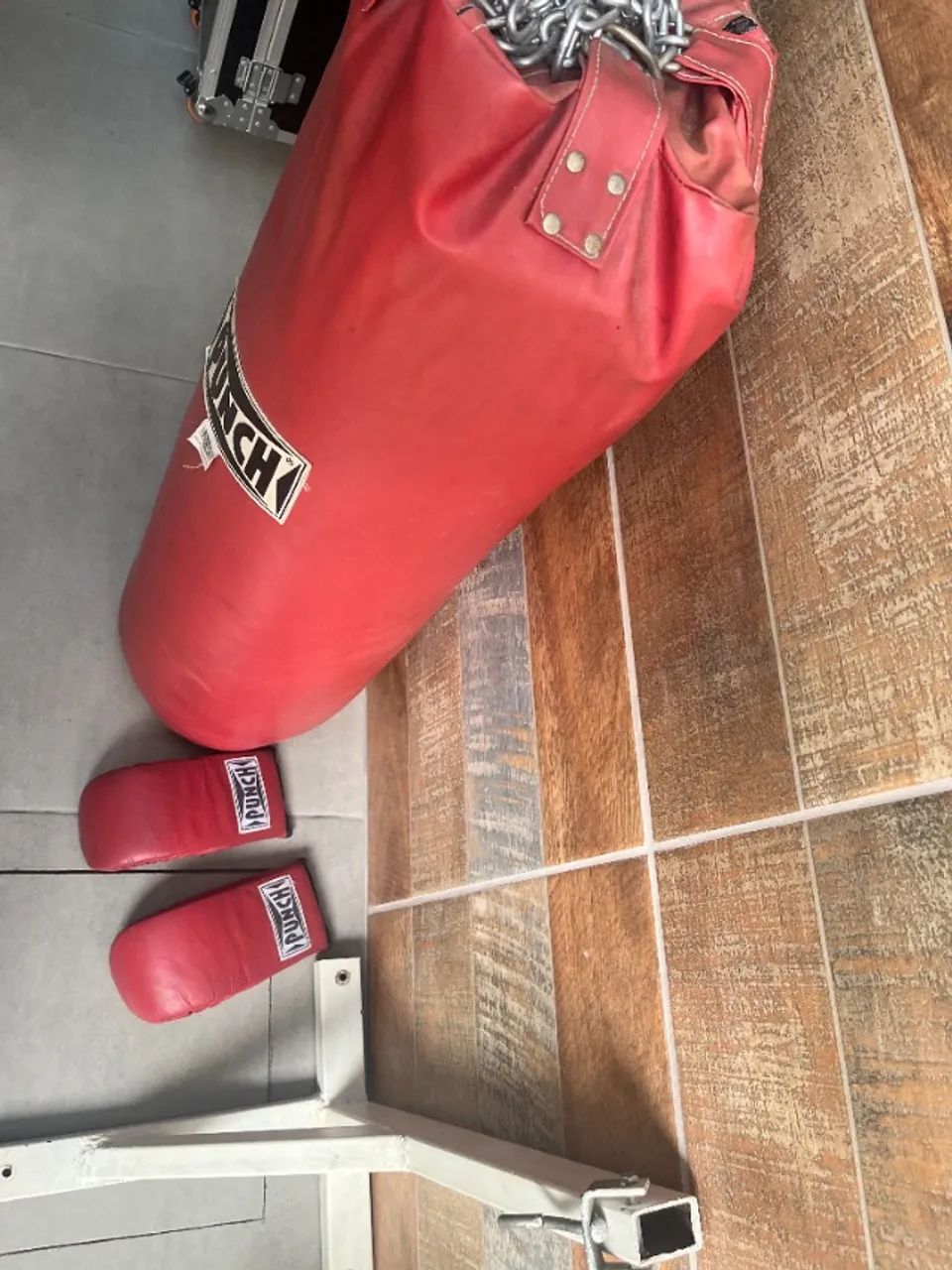 Saco de pancada cheio com suporte - Foto 4