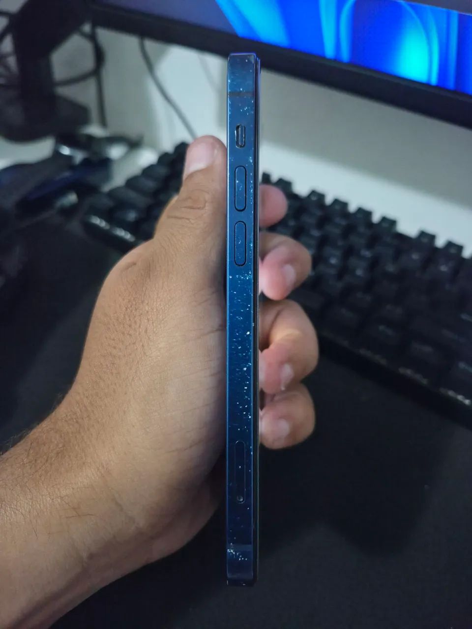 IPhone 12 64gb azul - face id ok - Celulares e Smartphones