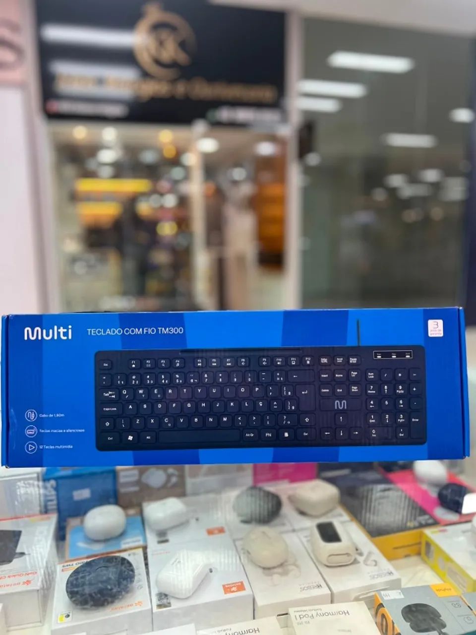 TECLADO COM FIO TM300 MULTI