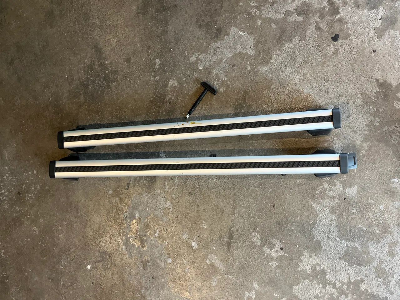 Rack Thule Wingbar Edge Evo Audi Q5 Sportback Teto Normal