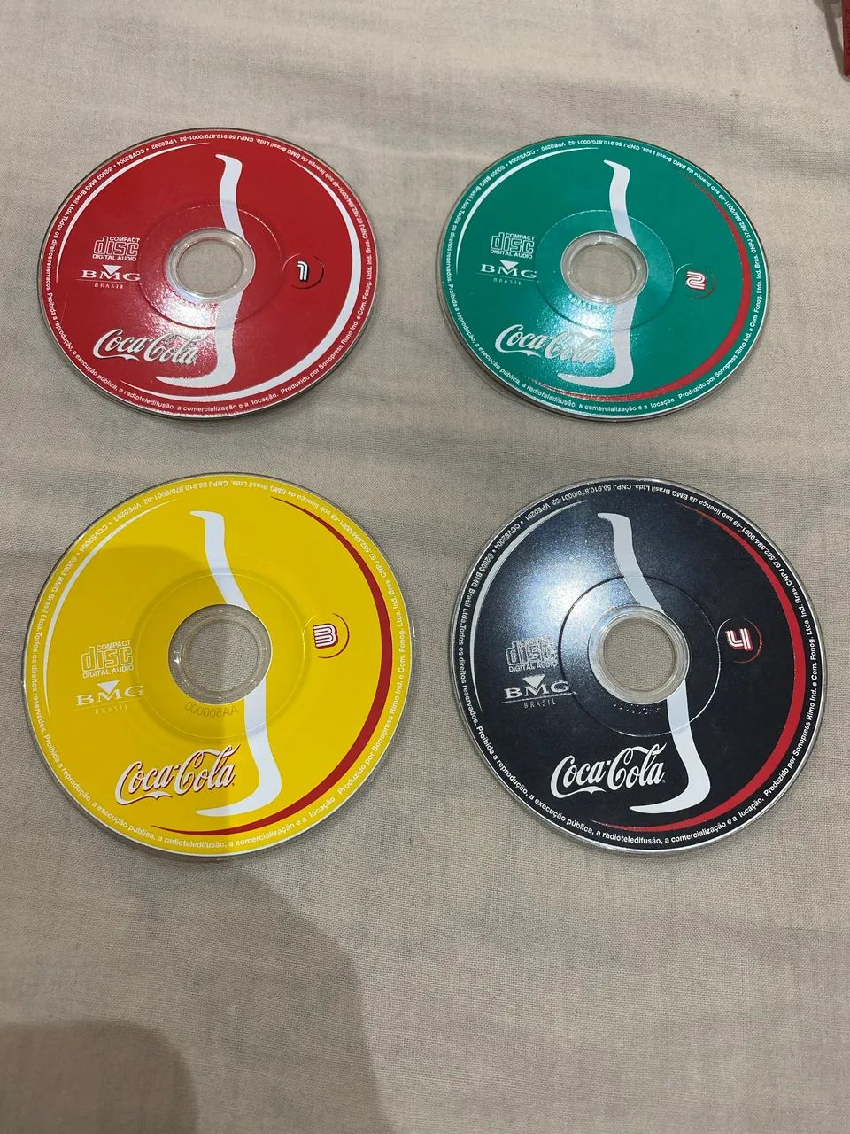 Coleção Mini CDs Coca-Cola (1ª e 2ª geração) - Foto 3