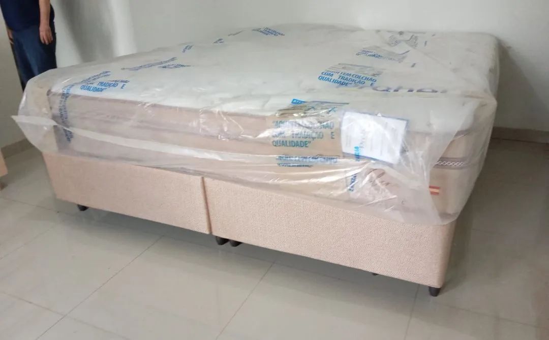 Cama box probel super king molas ensacadas individualmente  - Foto 2