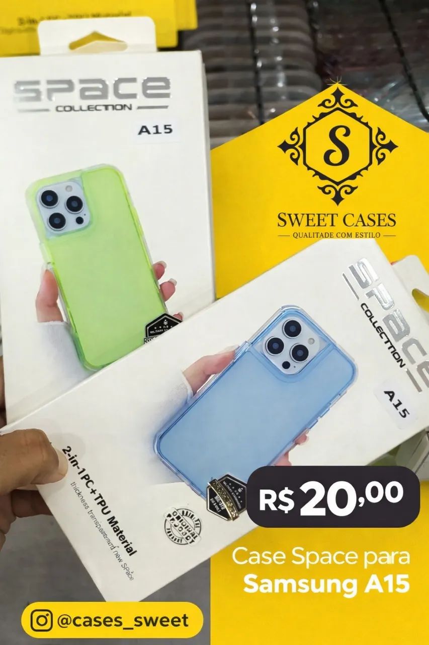 Case Capa Capinha Space Samsung A15