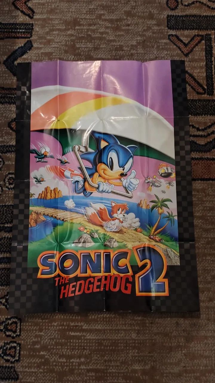 Lote 3 posters Master System - Foto 2