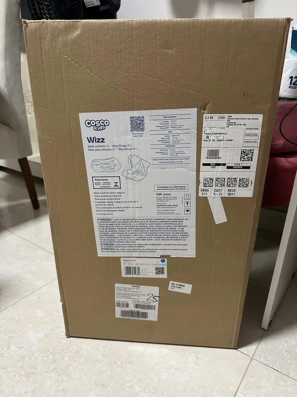 Bb conforto c/ base cosco wizz - Foto 5