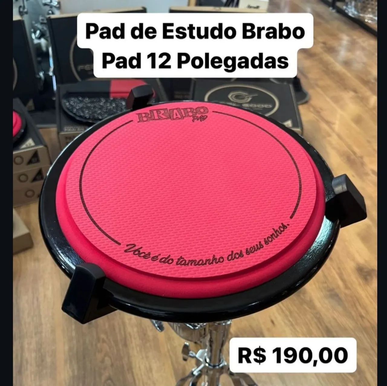 Pad Brabo 12 polegadas 