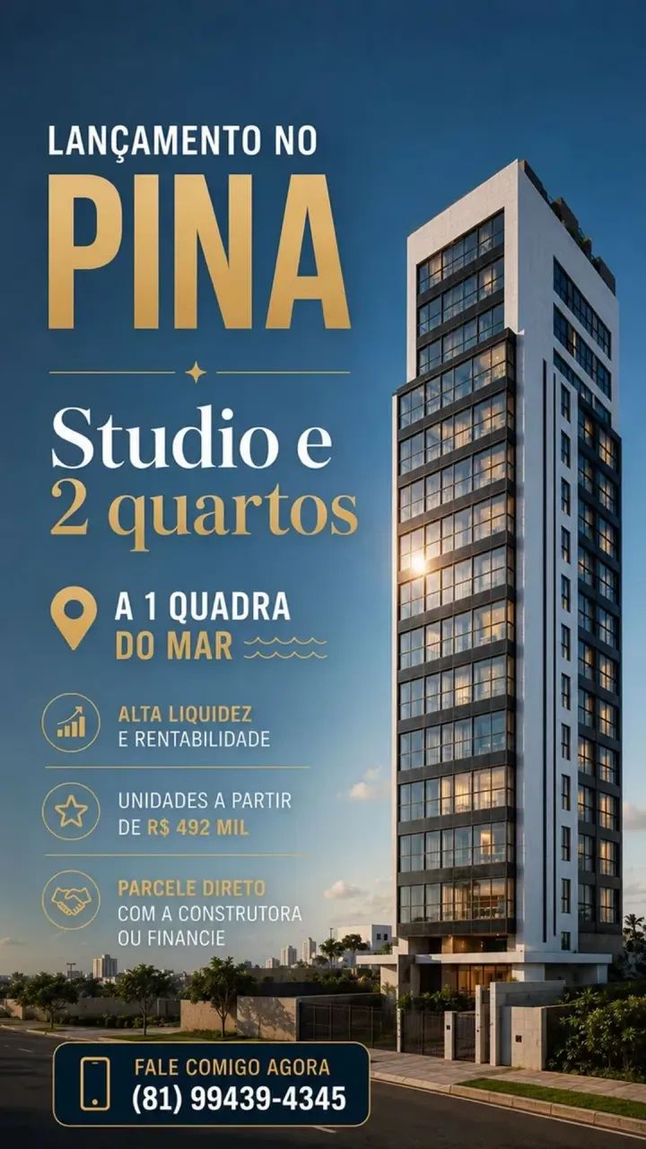 LANÇAMENTO DE STUDIO NO PINA - DOMUS AMAZONAS