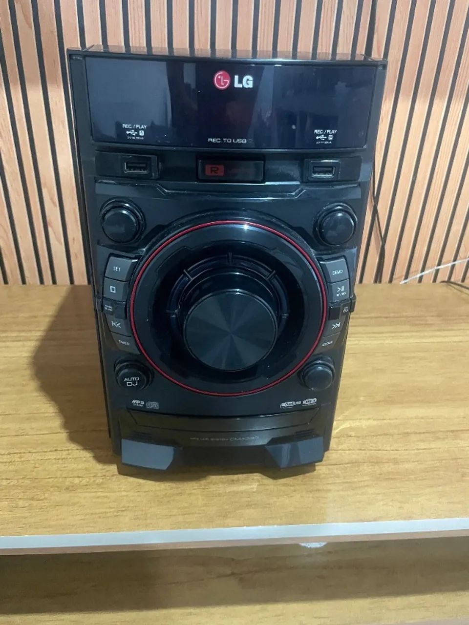 Mini System Lg CM4330 com defeito 