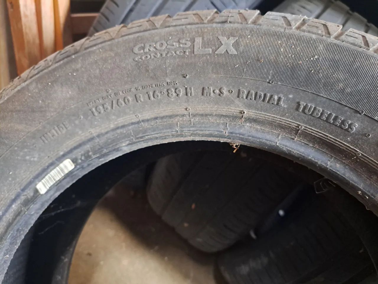 Pneu continental 195/60 R16 step - Foto 2