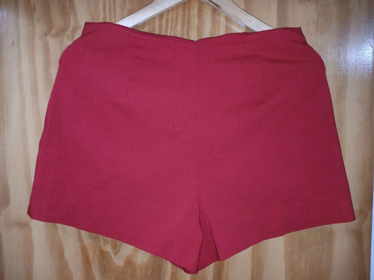 Short Renner M - tecido vermelho  - Foto 2
